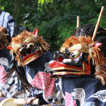 原馬室の獅子舞・棒術（はらまむろのししまい・ぼうじゅつ） | 鴻巣市